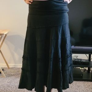 Atmosphere Black Long skirt